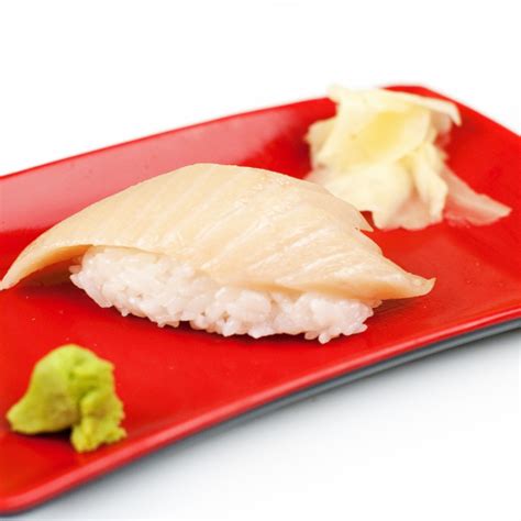 escolar tuna sushi